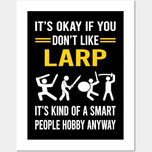 Smart People Hobby Larp Larping RPG Roleplay Roleplaying Role Playing Posters and Art